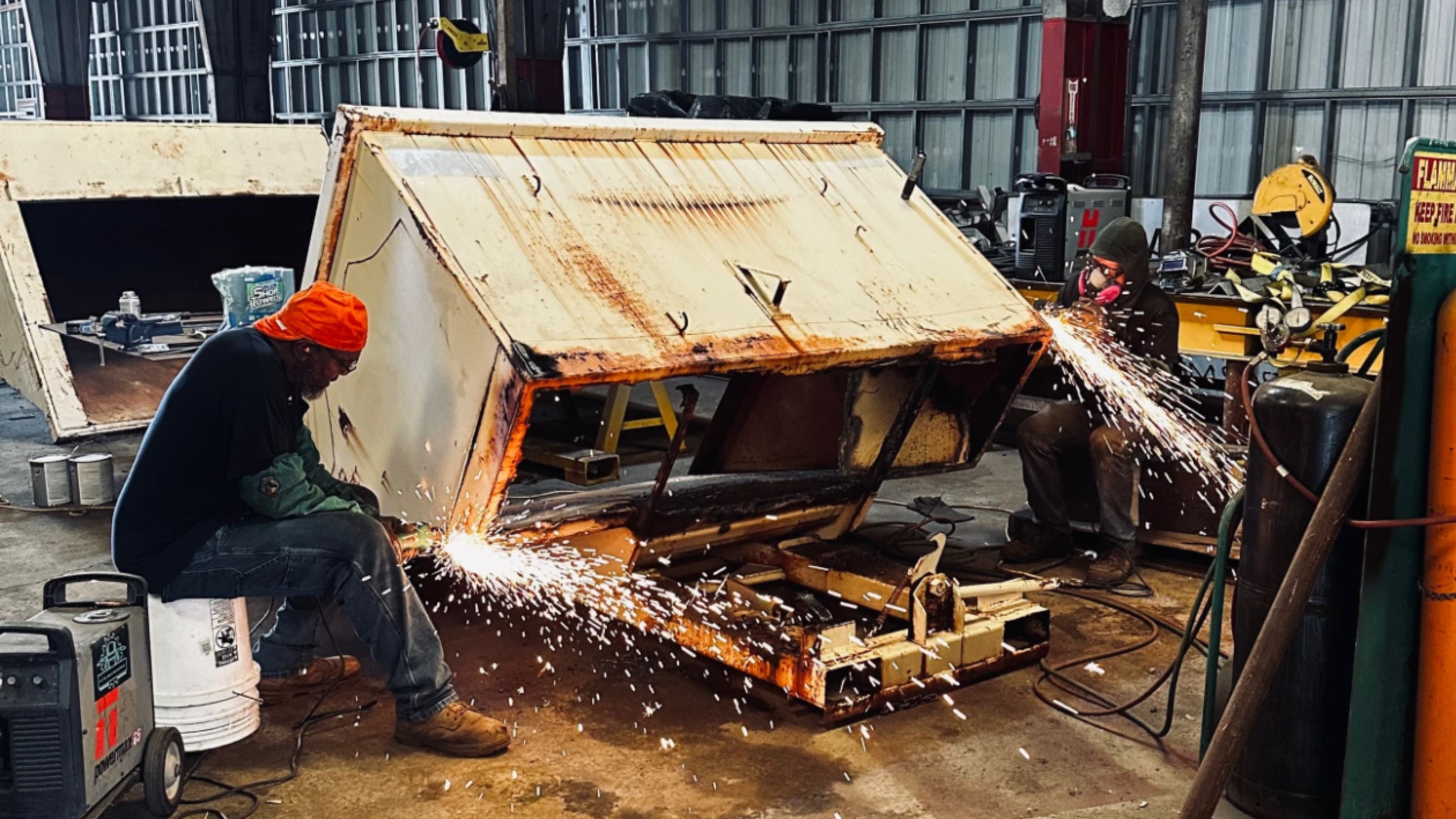 Federal building structural repair project
